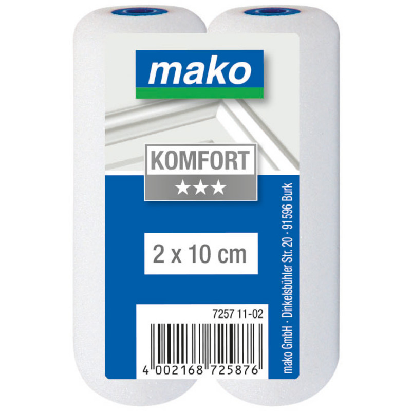 Minisylinteri Mako 10 cm 2 kpl superfine
