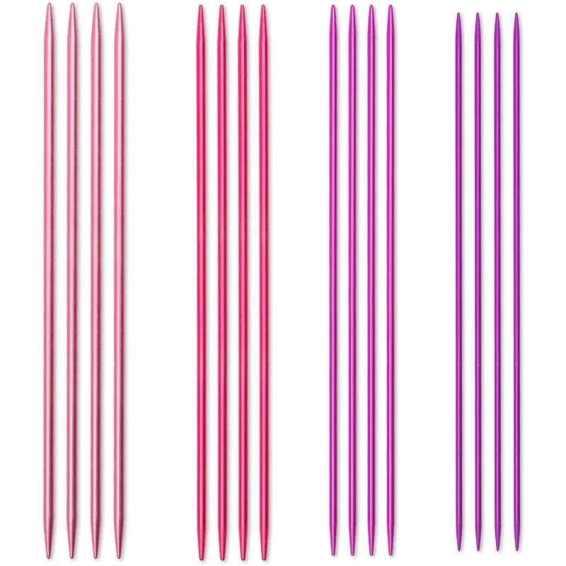 Sukkapuikkosetti Prym 20 cm 2,5-4,0 mm alumiini