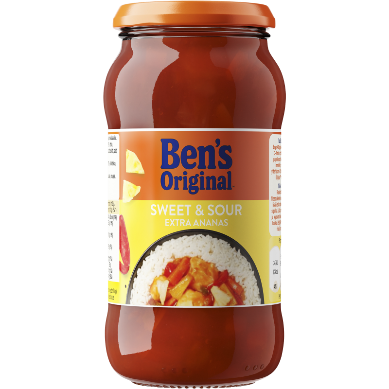 Ateriakastike Ben's Original 450 g Sweet & Sour Extra Ananas
