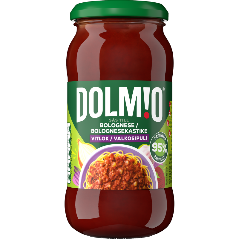 Bolognesekastike Dolmio 450 g valkosipuli