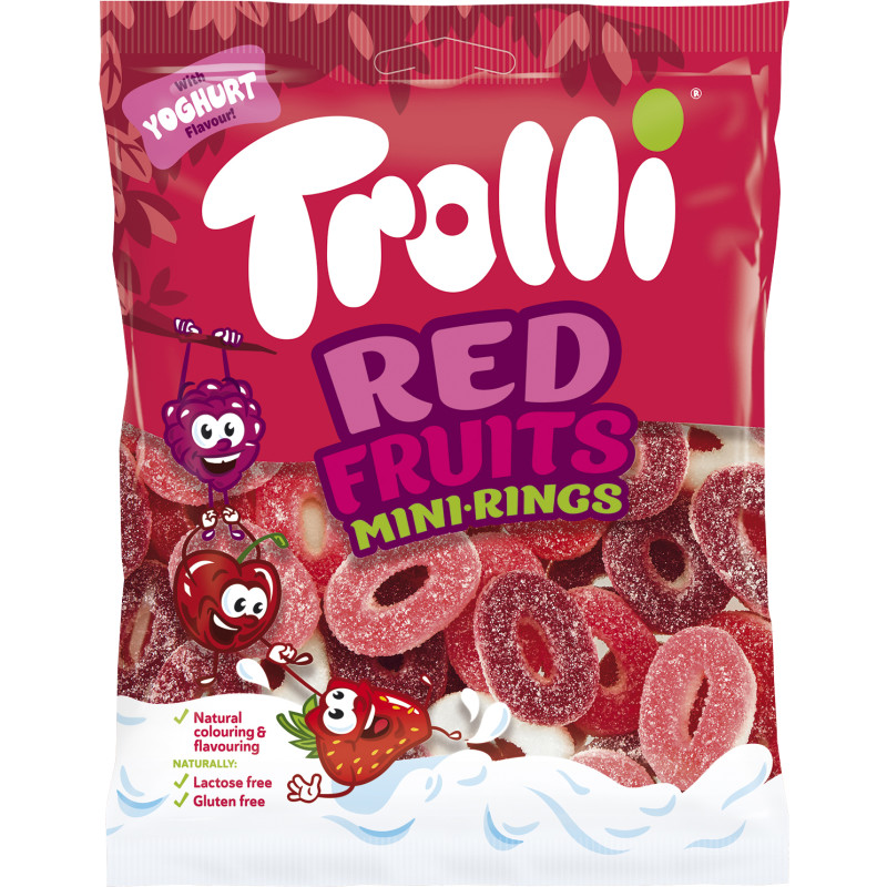 Makeissekoitus Trolli 100 g Red Fruits