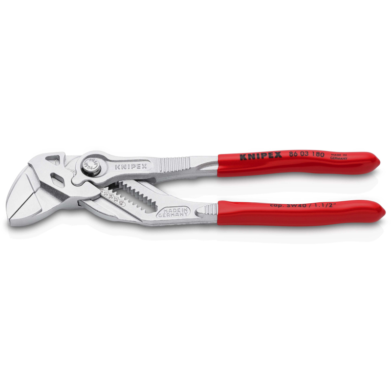 Siirtoleukapihti Knipex 180mm sileäleukainen