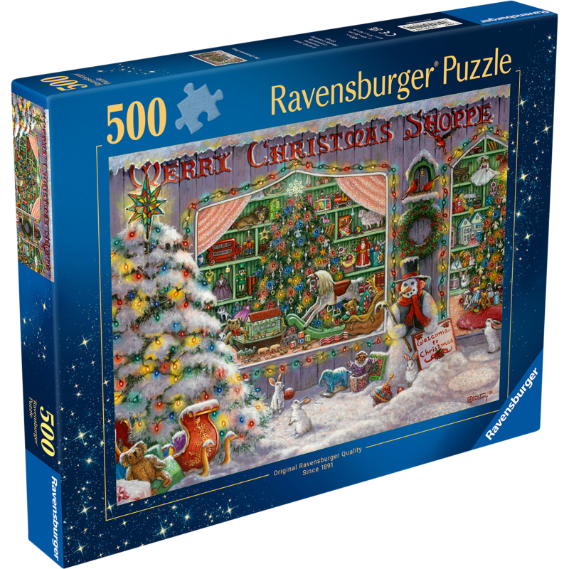 Palapeli The Christmas Shop 500 palaa