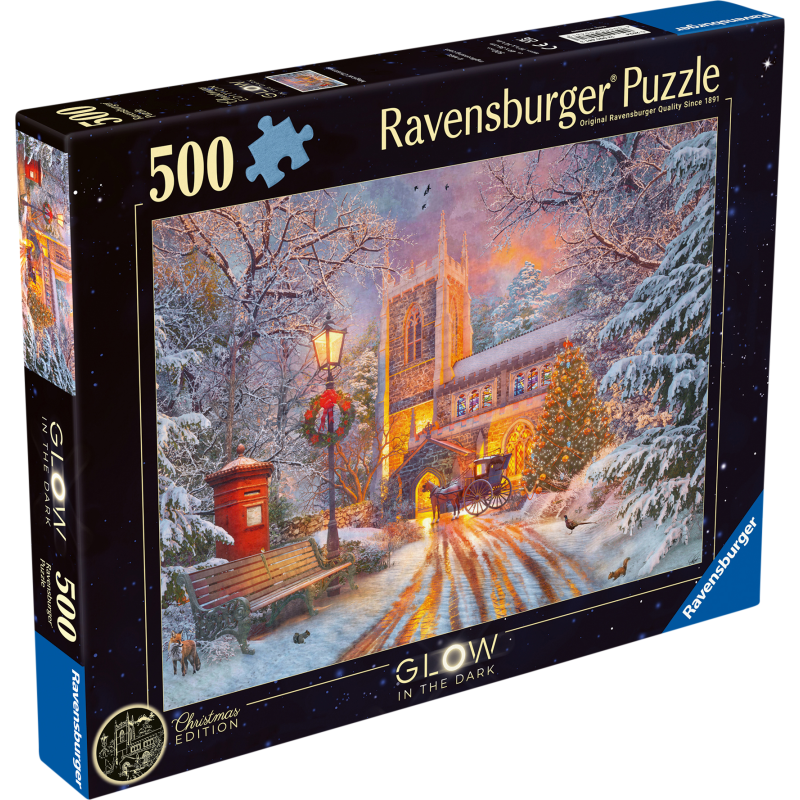 Palapeli Ravensburger 500 palaa Magical Christmas Starline