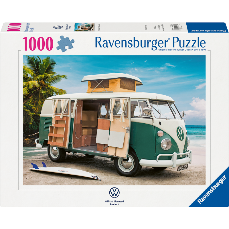 Palapeli Ravensburger 1000 palaa  Bulli T1 Camper Van