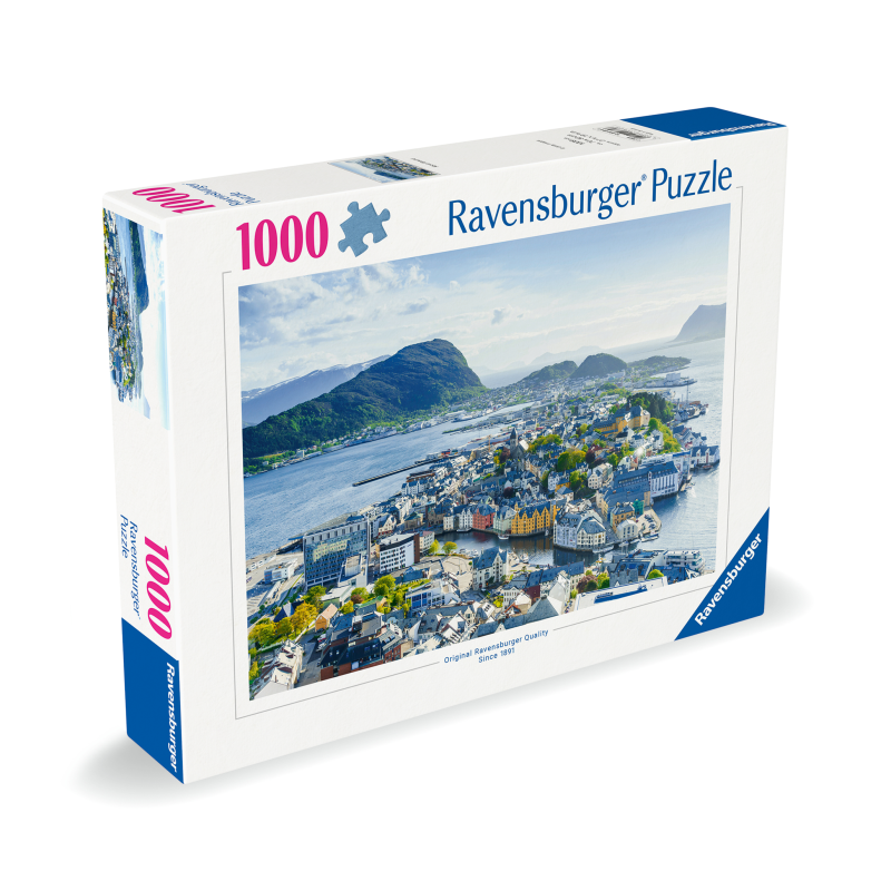 Palapeli Overview Alesund 1000p