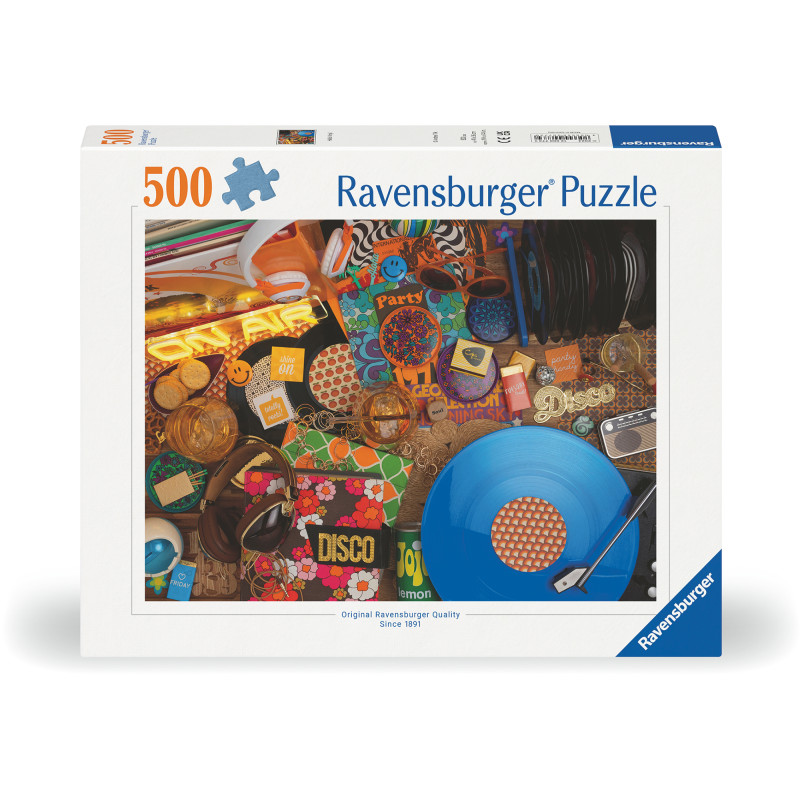 Palapeli Ravensburger 500 palaa Vinyl Is Back
