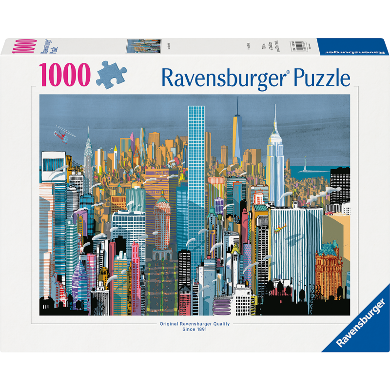 palapeli I Am New York 1000palaa