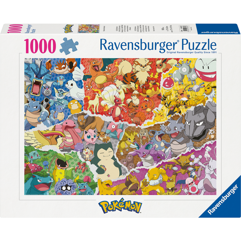 Palapeli Ravensburger 1000 palaa Pokémon Adventure