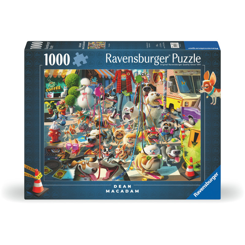 Palapeli Ravensburger 1000 palaa The Dog Walker