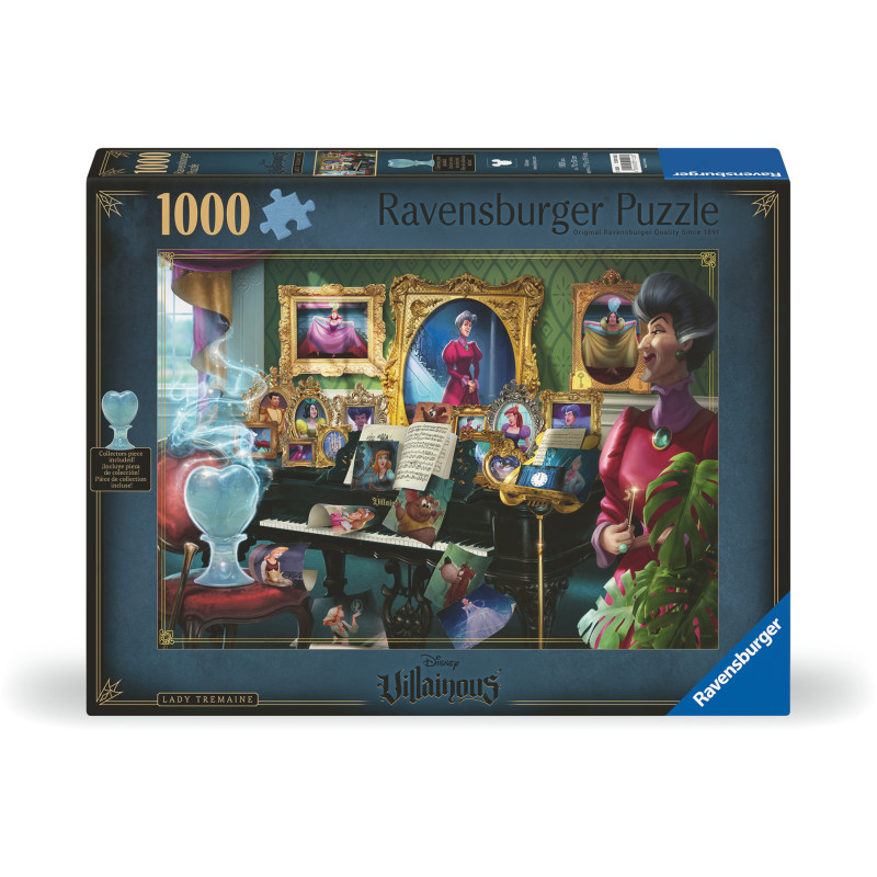 Palapeli Ravensburger 1000 palaa Villainous Lady Tremaine