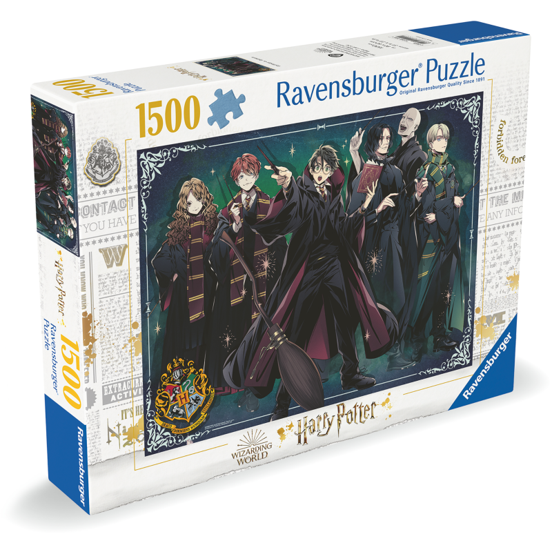 Palapeli Ravensburger 1500 palaa Harry Potter