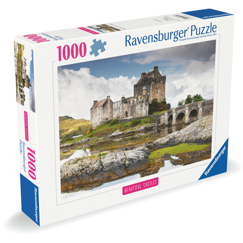Palapeli Ravensburger 1000 palaa Beautiful Castles Scotland