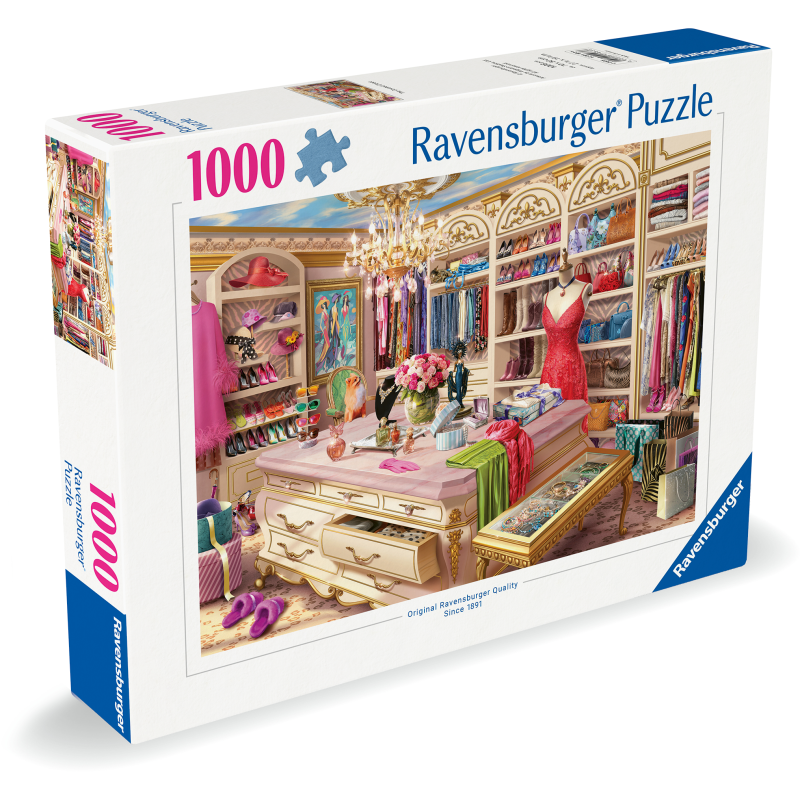 Palapeli Ravensburger 1000 palaa The Coveted Closet