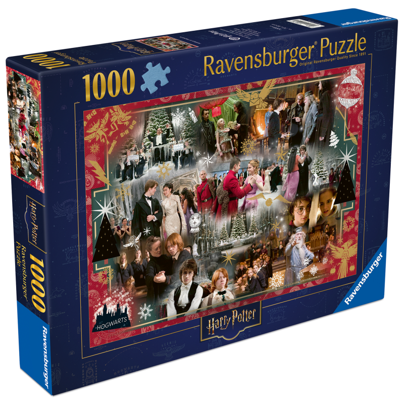 Palapeli Ravensburger 1000 palaa Holidays at Hogwarts