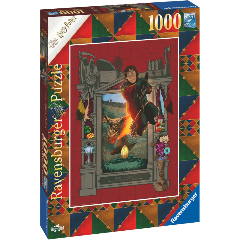 Palapeli Ravensburger Harry Potter 4, 1000 palaa