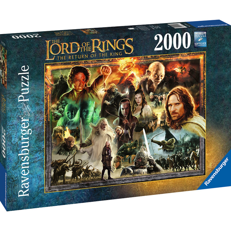 Palapeli Ravensburger 2000 palaa Lord Of The Rings Return of the King