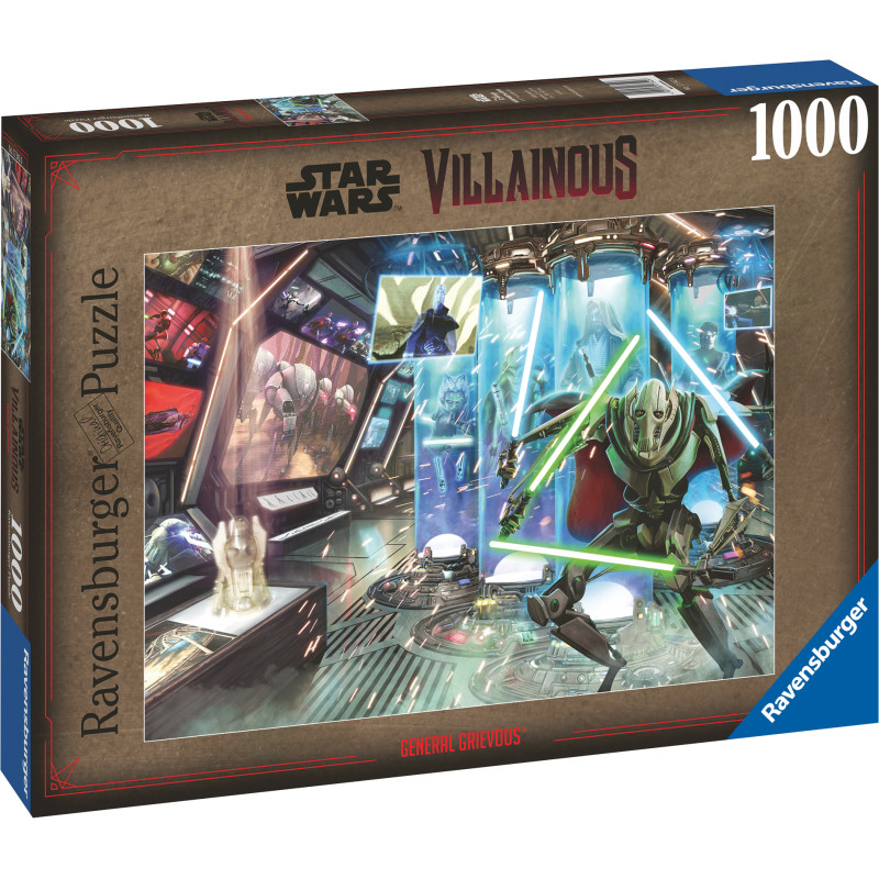 Palapeli Ravensburger Star Wars Villainous General Grievous 1000 palaa