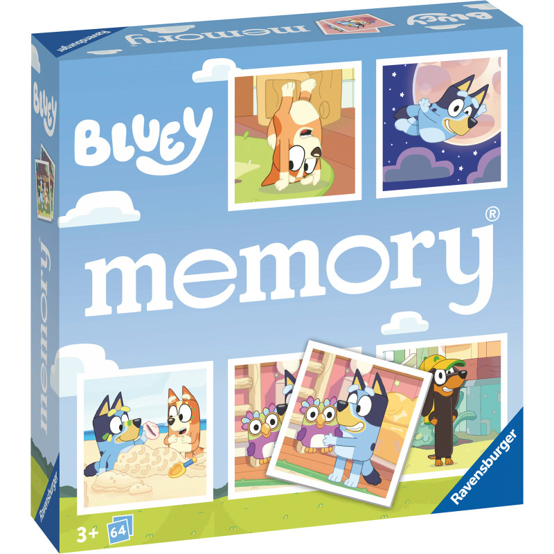 Muistipeli Ravensburger Bluey Memory