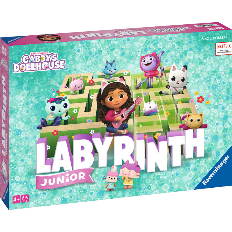 Peli Ravensburger Muuttuva labyrintti Gabby's Dollhouse Junior