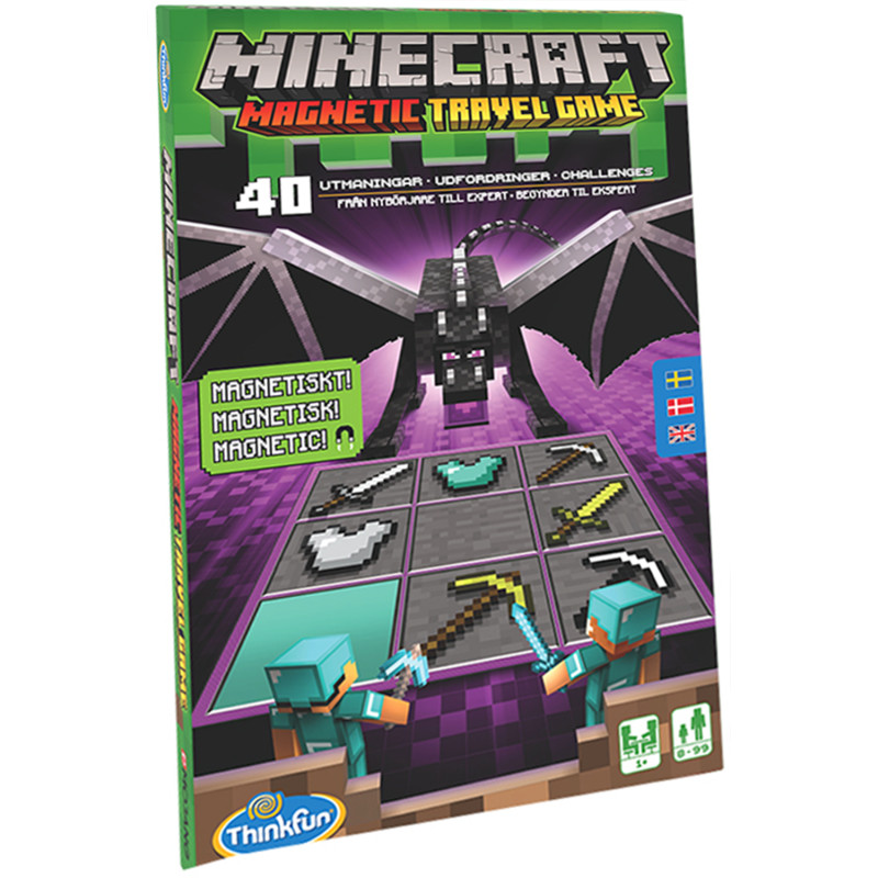 Peli ThinkFun Minecraft Travel Game Nordic Version
