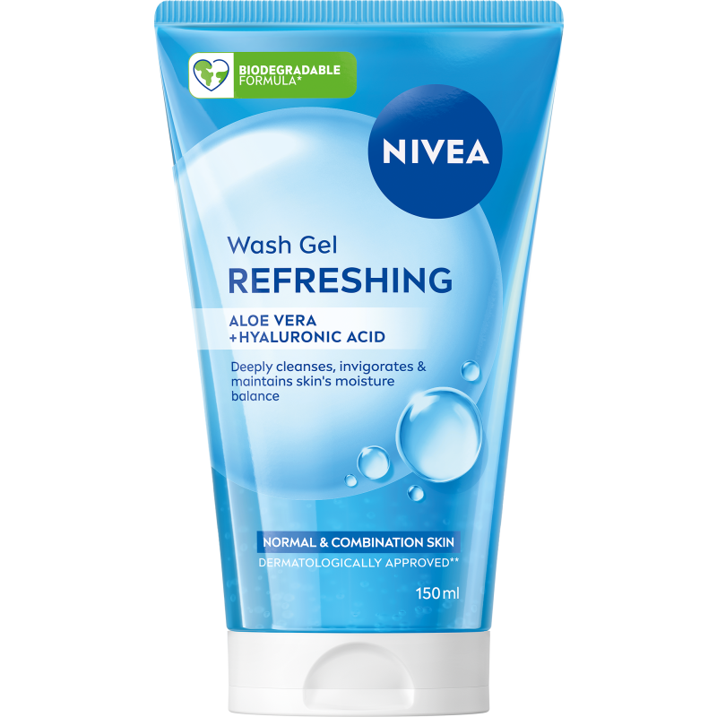 Puhdistusgeeli Nivea 150 ml Refreshing