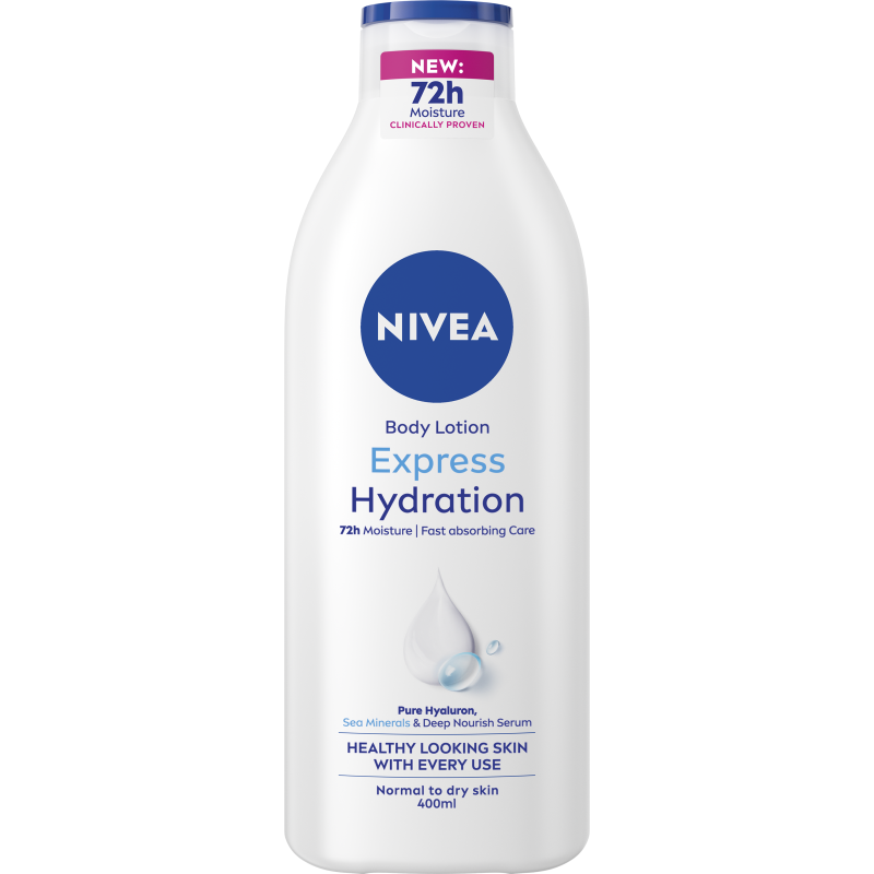 Vartaloemulsio Nivea 400 ml Express Hydration
