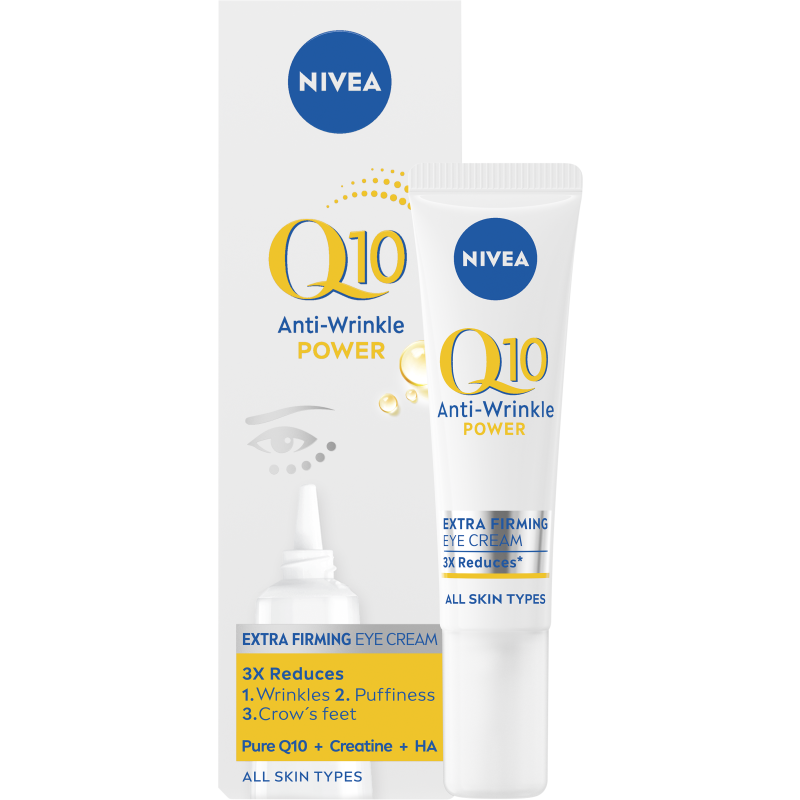 Silmänympärysvoide Nivea Q10 15 ml Anti-Wrinkle Power