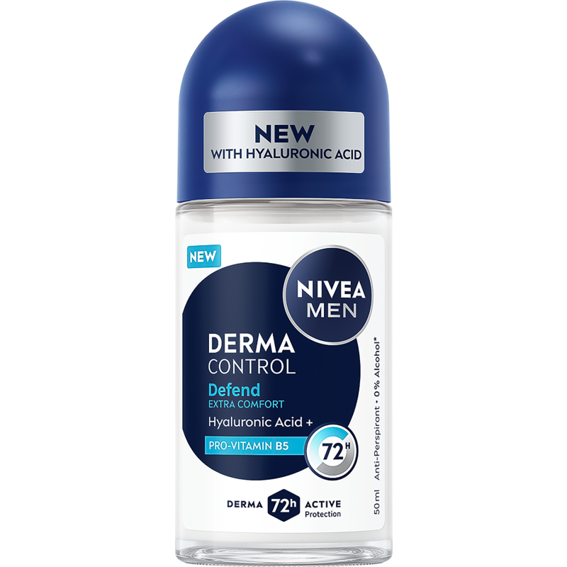 Deo Roll-on Nivea Men 50 ml Derma Control Defend