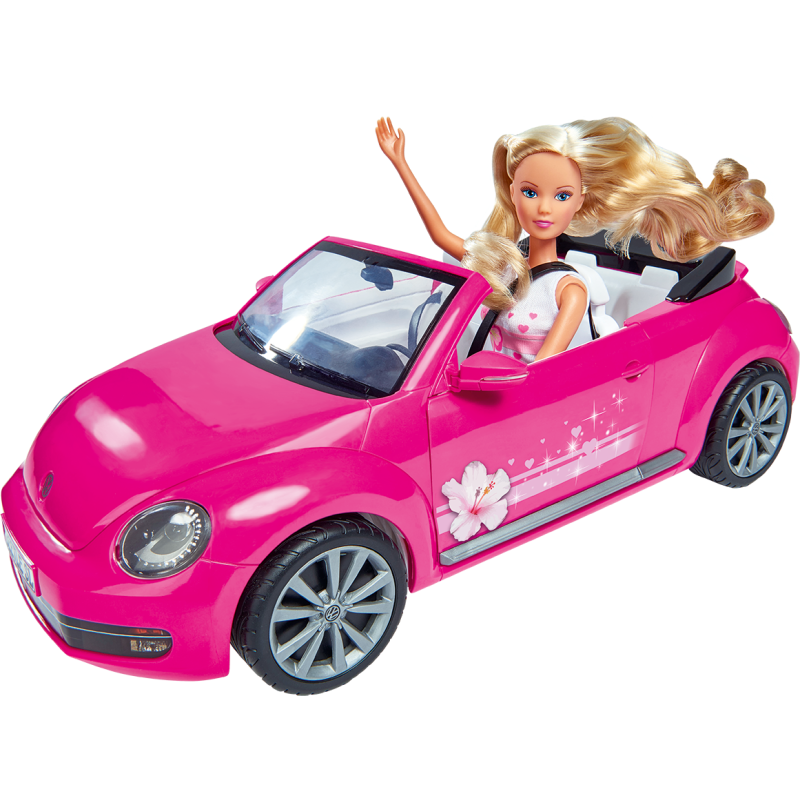 Muotinukke Steffi Love ja avoauto