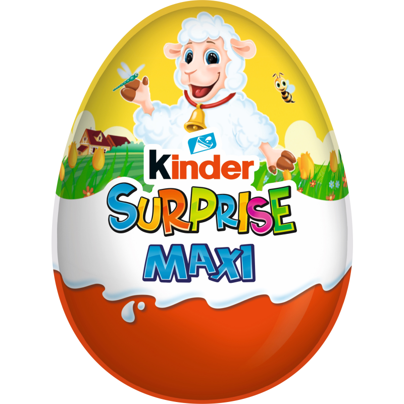 Yllätyssuklaamuna Kinder Maxi Surprise 100 g