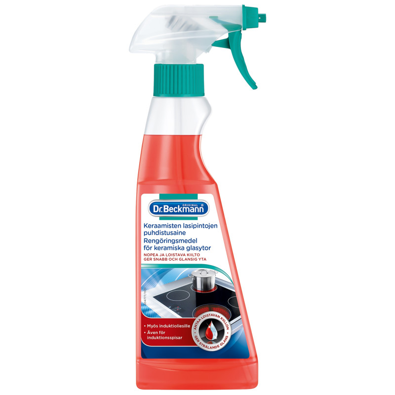 Puhdistusaine Dr Beckmann 250 ml keraamisille lasipinnoille