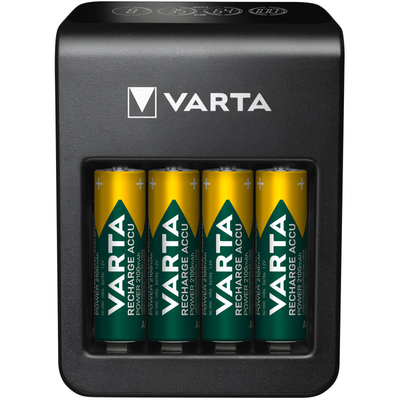 Varta - Varta - Pocket Chargeur + 4 piles rechargeables AA 1600