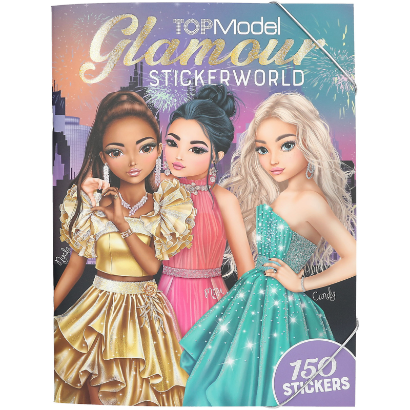 Tarrakirja TOPModel Glamour Stickerworld
