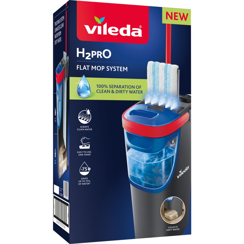 Levymoppisetti Vileda H2Pro