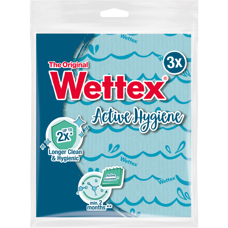 Sieniliina Wettex 3 kpl Active Hygiene