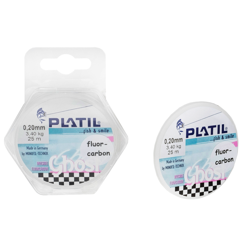 Siima Platil Ghost Fluorocarbon 0,35 mm / 25 m