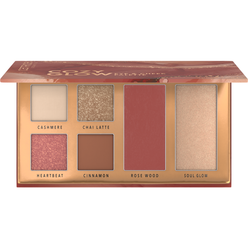 Silmä- ja kasvomeikkipaletti Catrice 10 g Cozy Glow