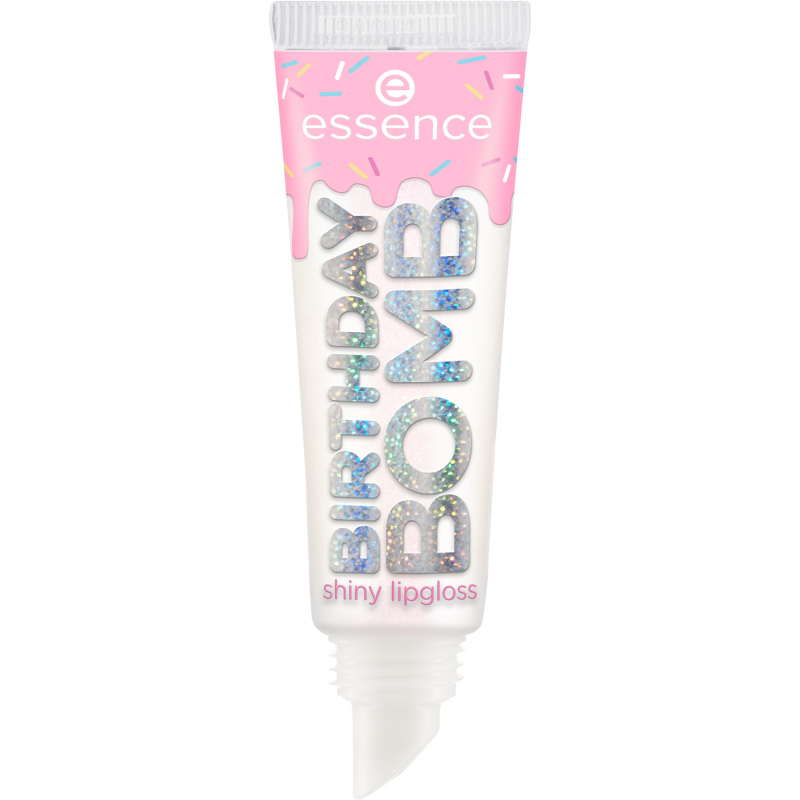 Huulikiilto Essence BIRTHDAY BOMB shiny lipgloss 01