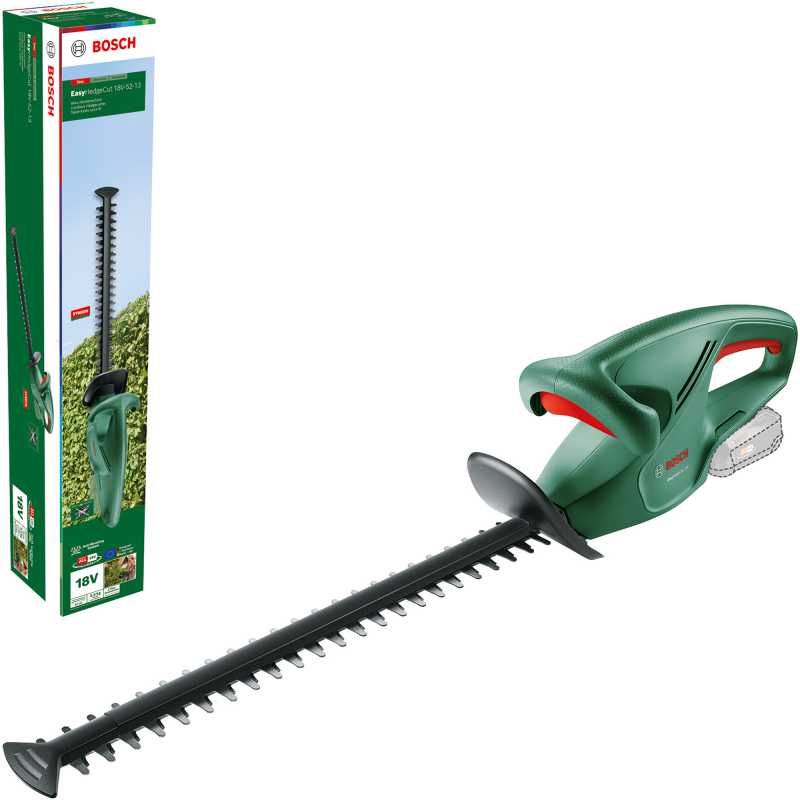 Akkupensasleikkuri Bosch EasyHedgeCut 18-52-13 Solo