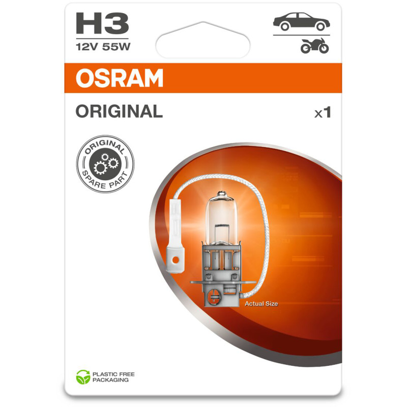 Polttimo Osram Original H3