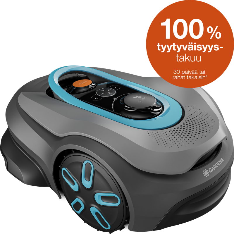 Robottiruohonleikkuri Gardena smart SILENO sense 600, rajalangaton