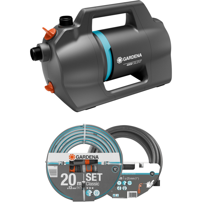 Puutarhapumppu Gardena 4100 Silent -sarja