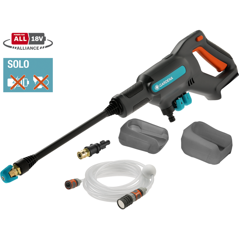 Akkupainepesuri Gardena AquaClean 24/18V P4A solo Ilman akkua
