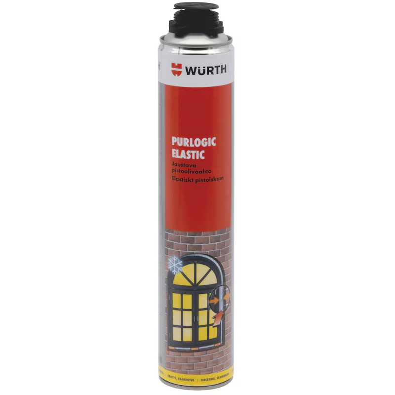 Pistoolivaahto Wurth Purlogic Elastic joustava 880 ml