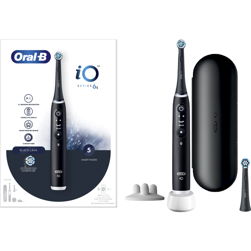 Sähköhammasharja Oral-B iO6 Black Lava