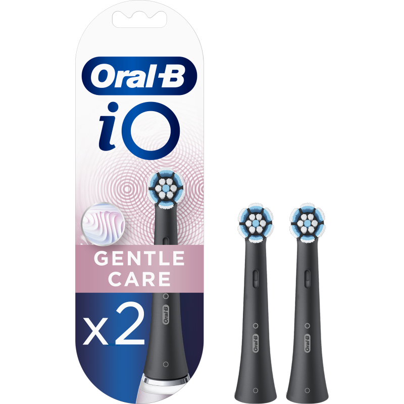 Vaihtoharja Oral-B 2 kpl iO Gentle Care Black