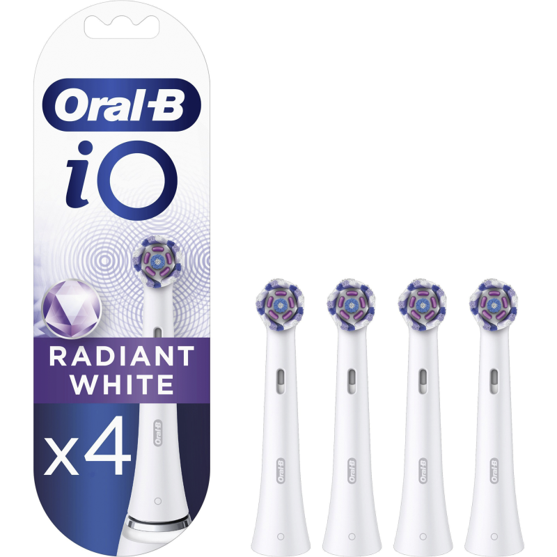 Vaihtoharja Oral-B 4 kpl iO Radiant White