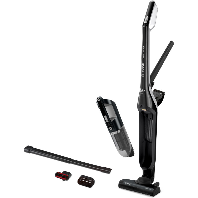Ladattava pölynimuri Bosch Series 4 Flexxo, musta