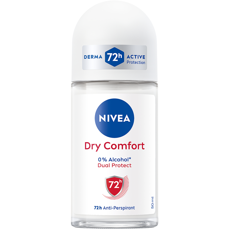 Deo roll-on Nivea 50 ml Dry Comfort